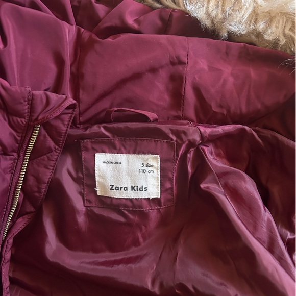 Zara Kids hooded puffer coat - Picture 5 of 5